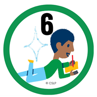 Kids Ten Hours of Reading  Badge